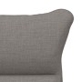 Silla Relax Taupé 69 x 74 x 93 cm tela