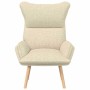 Silla Relax Crema 69 x 74 x 93 cm tela
