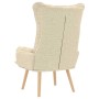 Silla Relax Crema 69 x 74 x 93 cm tela