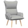 Silla Relax Gris nube 69 x 74 x 93 cm tela