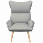 Silla Relax Gris nube 69 x 74 x 93 cm tela