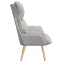 Silla Relax Gris nube 69 x 74 x 93 cm tela