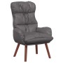 Silla Relax Gris 69 x 74 x 93 cm Cuero sintético