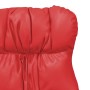Silla Relax Rojo 69 x 74 x 93 cm Cuero sintético
