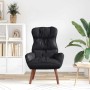 Silla Relax Negro 69 x 74 x 93 cm Cuero sintético