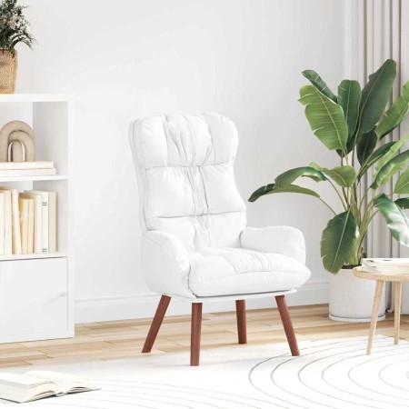 Silla Relax Blanco 69 x 74 x 93 cm Cuero sintético