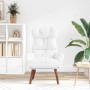 Silla Relax Blanco 69 x 74 x 93 cm Cuero sintético