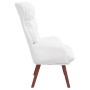 Silla Relax Blanco 69 x 74 x 93 cm Cuero sintético