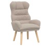 Silla Relax Gris claro 69 x 74 x 93 cm tela