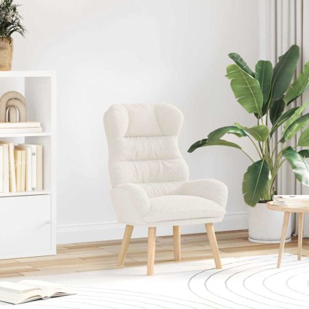 Silla Relax Crema 69 x 74 x 93 cm tela