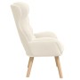 Silla Relax Crema 69 x 74 x 93 cm tela