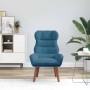 Silla Relax Azul 69 x 74 x 93 cm Terciopelo