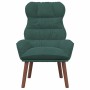 Silla Relax Verde oscuro 69 x 74 x 93 cm Terciopelo