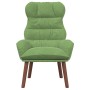 Silla Relax Verde claro 69 x 74 x 93 cm Terciopelo