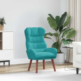 Silla Relax Tuquesa 69 x 74 x 93 cm Terciopelo Silla Relax Tuquesa 69 x 74 x 93 cm Terciopelo