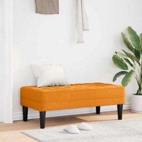 Banco Amarillo oscuro 113 x 57 x 39 cm tela