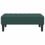Banco Verde oscuro 113 x 57 x 39 cm Terciopelo