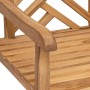 Sillas de jardín 2 pcs Marrón 58 x 60 x 90 cm