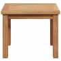 Mesa de Café Marrón 45 x 45 x 36 cm Madera de teca maciza