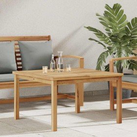 Mesa de Café Marrón 85 x 85 x 45 cm Madera de teca maciza