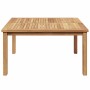 Mesa de Café Marrón 85 x 85 x 45 cm Madera de teca maciza