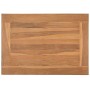 Mesa de Café Marrón 50 x 35 x 36 cm Madera de teca maciza