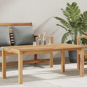 Mesa de Café Marrón 110 x 55 x 45 cm Madera de teca maciza