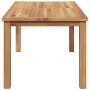Mesa de Café Marrón 110 x 55 x 45 cm Madera de teca maciza