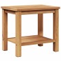 Mesa de Café Marrón 50 x 35 x 45 cm Madera de teca maciza