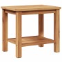 Mesa de Café Marrón 50 x 35 x 45 cm Madera de teca maciza