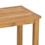 Mesa de Café Marrón 110 x 40 x 45 cm Madera de teca maciza