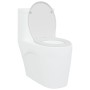 Asiento de Inodoro de Liberación Rápida Blanco