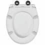 Asiento de Inodoro de Liberación Rápida Blanco