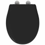 Asiento de Inodoro de Liberación Rápida Negro