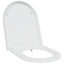 Asiento de Inodoro de Liberación Rápida Blanco