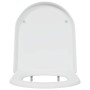 Asiento de Inodoro de Liberación Rápida Blanco