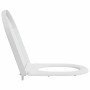 Asiento de Inodoro de Liberación Rápida Blanco