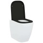 Asiento de Inodoro de Liberación Rápida Negro