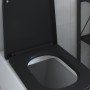 Asiento de Inodoro de Liberación Rápida Negro