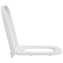 Asiento de Inodoro de Liberación Rápida Blanco