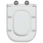 Asiento de Inodoro de Liberación Rápida Blanco