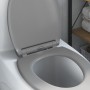 Inodoro de liberación rápida adecuado para asiento Gris