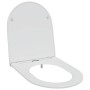 Asiento de Inodoro de Liberación Rápida Blanco