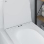 Asiento de Inodoro de Liberación Rápida Blanco