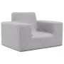 Hellgraues Kindersofa aus weichem Plüsch von vidaXL, Baby- und Kleinkindmöbel - Ref: Foro24-341810, Preis: 32,08 €, Rabatt: %