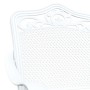 Silla de Jardín 2 pcs Blanco 55 x 56.5 x 91cm Aluminio en Sillas de jardín | Comprar online en Foro24