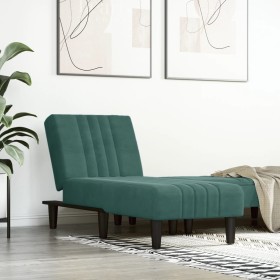 Diwansofa aus dunkelgrünem Samt von vidaXL, Tagesbetten - Ref: Foro24-352828, Preis: 155,59 €, Rabatt: %