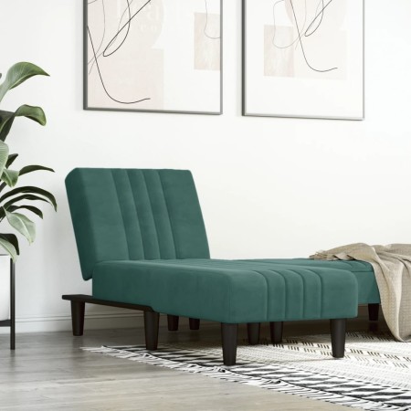 Diwansofa aus dunkelgrünem Samt von vidaXL, Tagesbetten - Ref: Foro24-352828, Preis: 155,59 €, Rabatt: %
