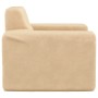 Cream soft plush children's sofa by vidaXL, Baby and Toddler Furniture - Ref: Foro24-341812, Price: 30,18 €, Discount: %