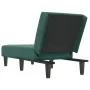 Sofá diván de terciopelo verde oscuro de vidaXL, Divanes - Ref: Foro24-352828, Precio: 151,76 €, Descuento: %